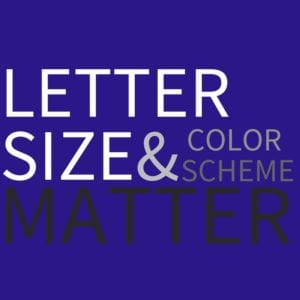 Letter Size is a Big Deal